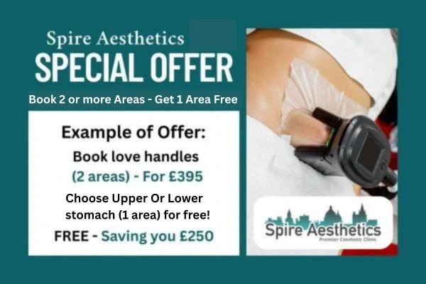 Fat Freezing Promotion Peterborough from Spire Aesthetics - Book Today!